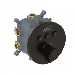 Душ комплект за вграждане Неро  595029B черен мат 3 функции