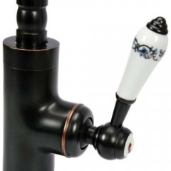 Смесител за кухня висок FALA RETRO BLACK 2
