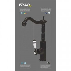 Смесител за кухня висок FALA RETRO BLACK 2