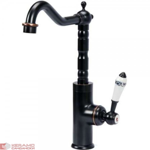 Смесител за кухня висок FALA RETRO BLACK 2