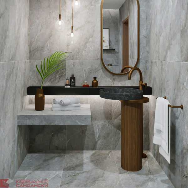 Milestone Anthracite Matte 120x60