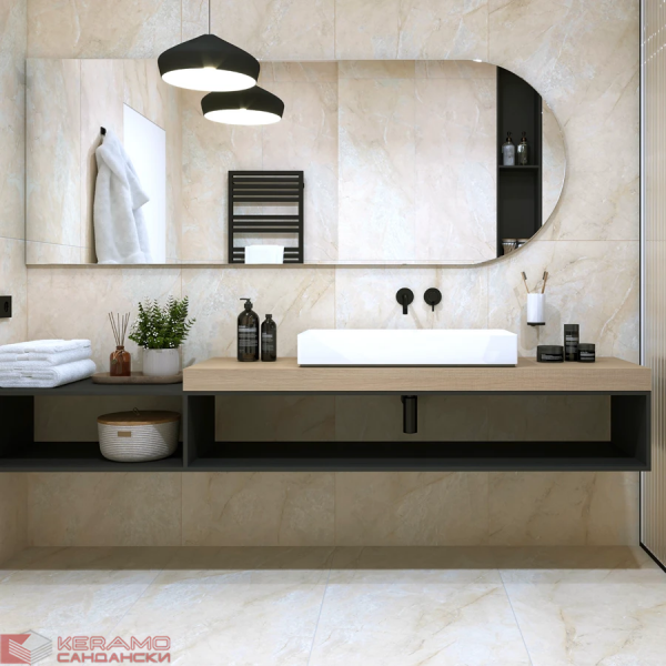 Milestone Beige Matte 120x60