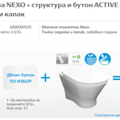 К-т Промоция Roca Nexo и структура Active One