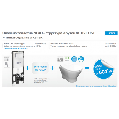 К-т Промоция Roca Nexo и структура Active One