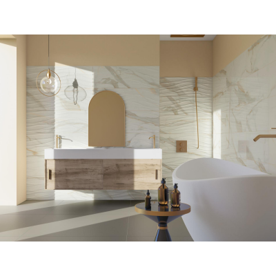 Плочки за баня Calacata Gold 30x90