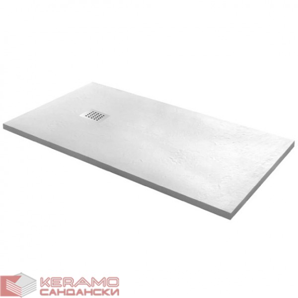 Поддушово корито Pietra Bianco 90х90х2,5