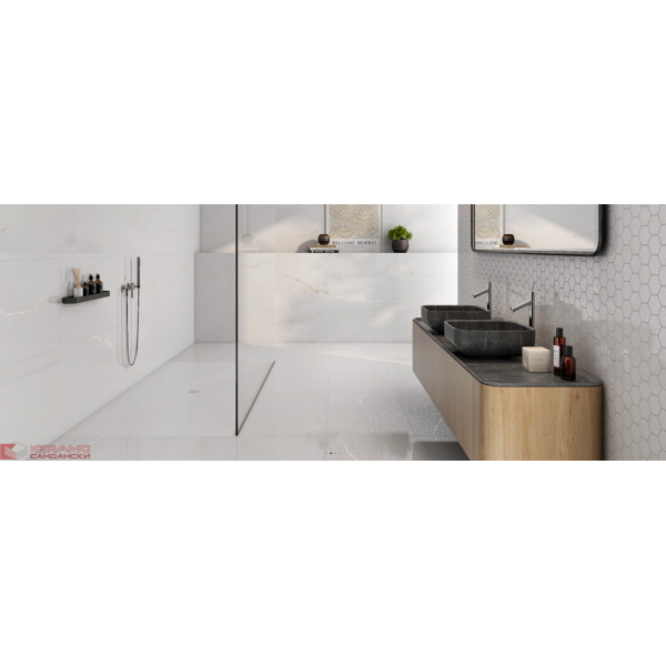 Гранитогрес Bianco Mare 120x60