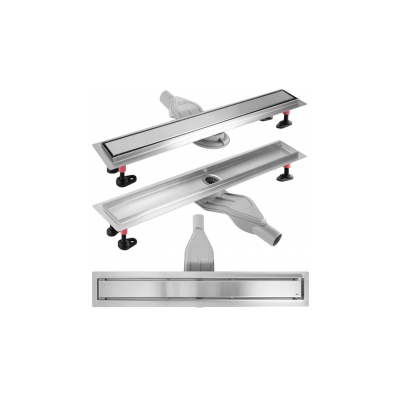 Сифон лентов 60см Brush Nickel REA-G2705