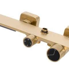Душ колона Brushed Gold Helix REA-P6621