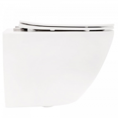 Тоалетна чиния висяща Carlo Mini Rimless White REA-С2760