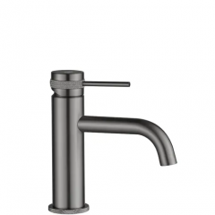 Смесител за мивка Rea Lungo Grip Gun Grey low REA-B8778