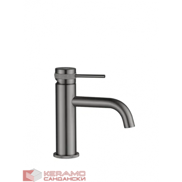 Смесител за мивка Rea Lungo Grip Gun Grey low REA-B8778