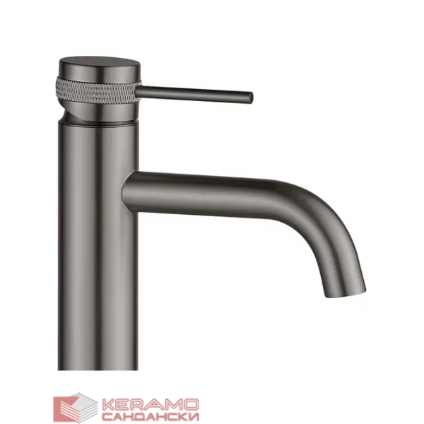 Смесител за мивка Rea Lungo Grip Gun Grey low REA-B8778