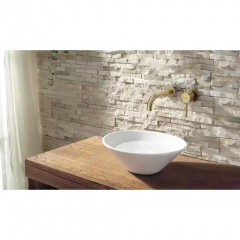 СМЕСИТЕЛ за вграждане Rea Lungo Gold Mat + BOX REA-B8652