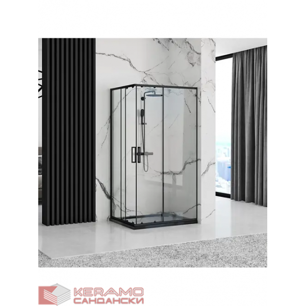 Душ кабина PUNTO BLACK 80x100 REA-K4806