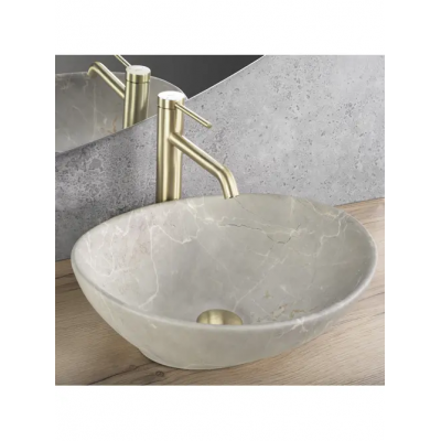Мивка върху плот Sofia Beige Matt REA-U6360