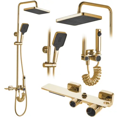 Душ колона Helix Gold REA-P6619