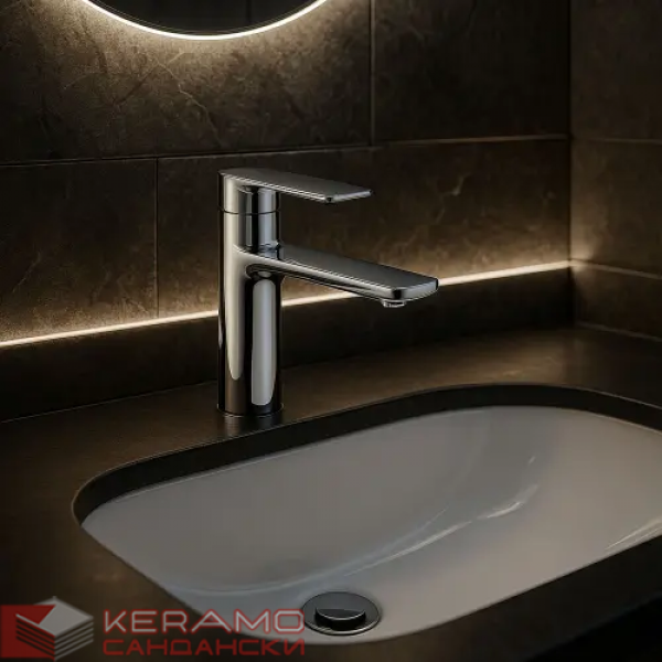 Смесител за умивалник REA Storm Chrome Low REA-B6202