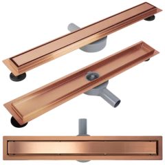 Сифон лентов Neox pro Brushed Copper 80 REA-G4802
