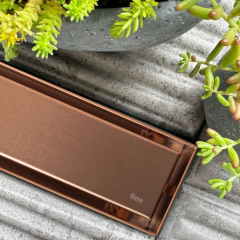 Сифон лентов Neox pro Brushed Copper 80 REA-G4802