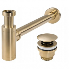 Сифон Click-Clack Gold Matt REA-A8586