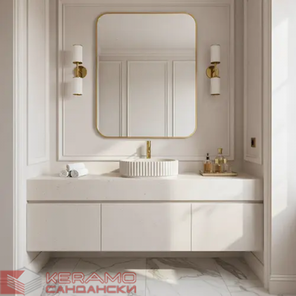 Умивалник за плот Margaret Beige REA-U7343
