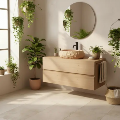 Умивалник за плот Mika Light Terracotta REA-U7348