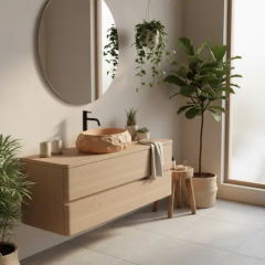Умивалник за плот Mika Light Terracotta REA-U7348