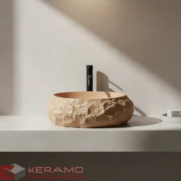 Умивалник за плот Mika Light Terracotta REA-U7348