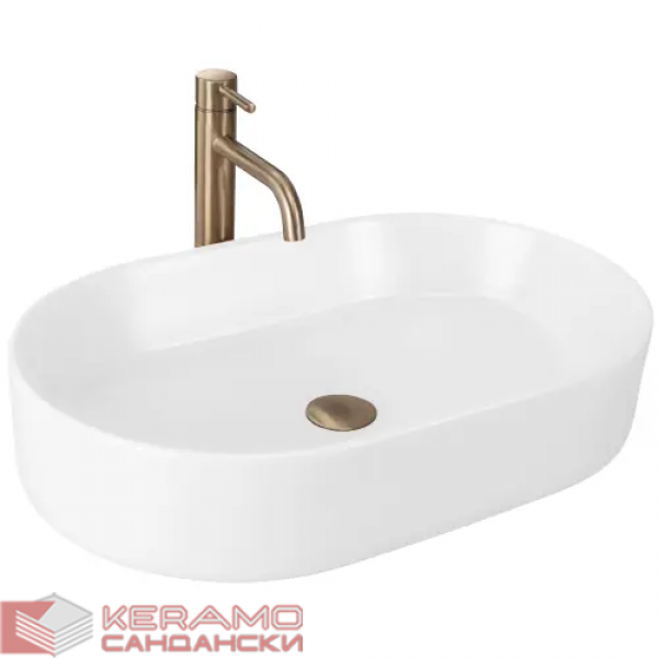 Умивалник за плот NADIA 60 WHITE MATT REA-U9657