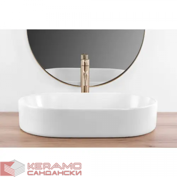 Умивалник за плот NADIA 60 WHITE MATT REA-U9657