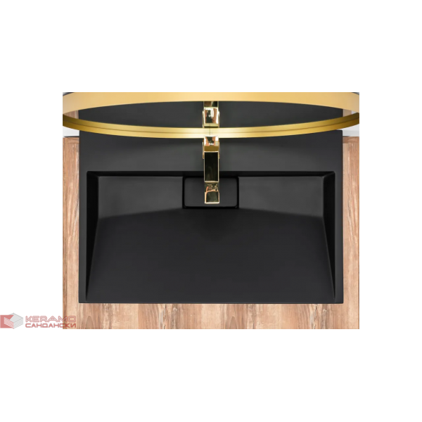 Мивка GOYA BLACK MAT 70CM REA-U8802