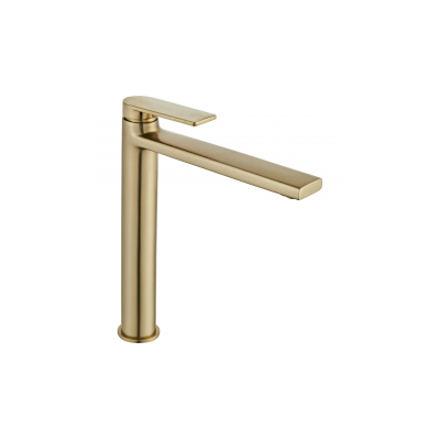 Висок смесител за умивалник brushed gold Verso REA-B6564