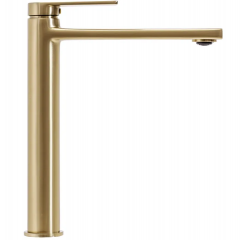 Висок смесител за умивалник brushed gold Verso REA-B6564