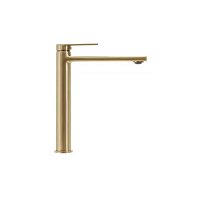 Висок смесител за умивалник brushed gold Verso REA-B6564