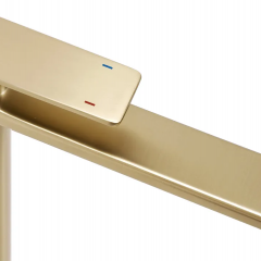 Висок смесител за умивалник brushed gold Verso REA-B6564