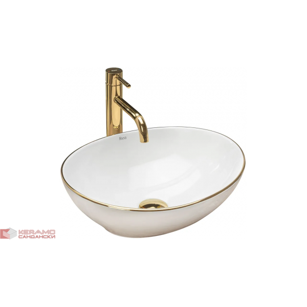 Мивка върху плот SOFIA GOLD EDGE REA-U3287