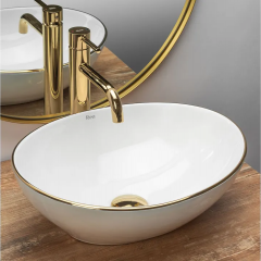 Мивка върху плот SOFIA GOLD EDGE REA-U3287