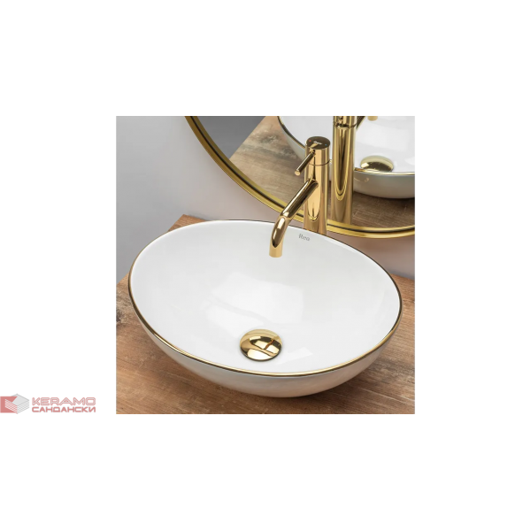 Мивка върху плот SOFIA GOLD EDGE REA-U3287