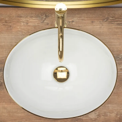 Мивка върху плот SOFIA GOLD EDGE REA-U3287