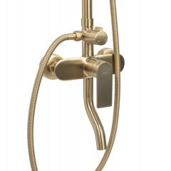 Душ колона brushed gold Verso REA-P9146