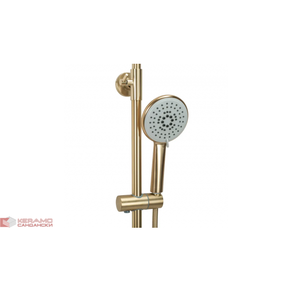 Душ колона brushed gold Verso REA-P9146