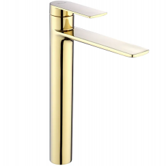 Висок смесител за умивалник gold Storm REA-B9983
