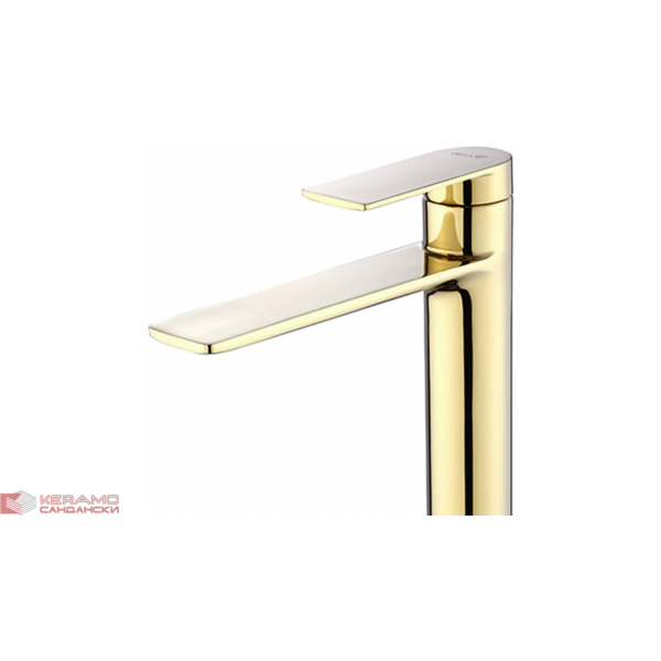 Висок смесител за умивалник gold Storm REA-B9983