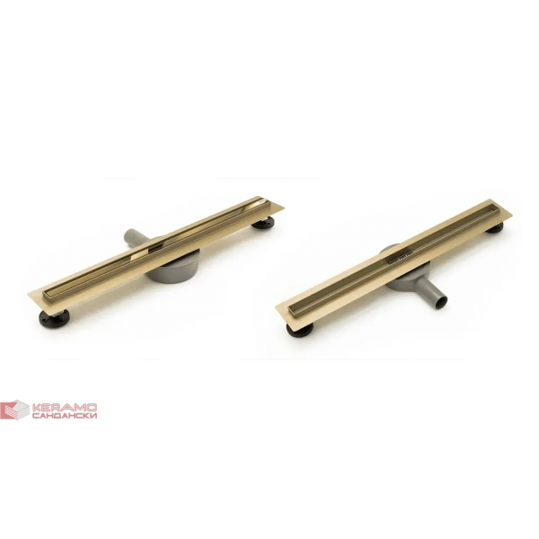 Сифон лентов NEO SLIM MIRROR GOLD PRO 50 REA-G5692