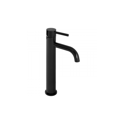 Висок смесител за умивалник black metallic Lungo REA-B0662