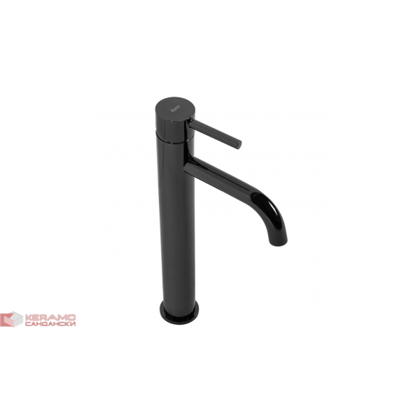 Висок смесител за умивалник black metallic Lungo REA-B0662