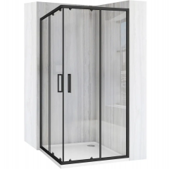 Душ кабина City 90x90 Black REA-K6446
