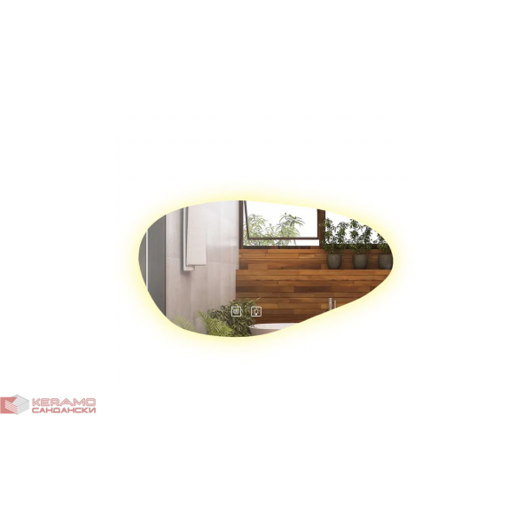 Огледало P11386 LED Cloud 100x60cm HOM-05500
