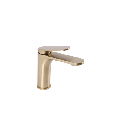Смесител за мивка Rea Marco Brush Gold low REA-B4897